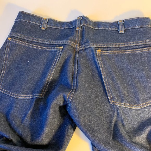 NEW! Vintage 90s Power Blues Jeans Made in USA Men's 36x30 - Picture 3 of 7